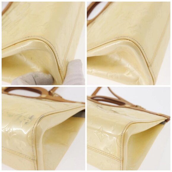 LOUIS VUITTON Monogram Vernis Roxbury Drive Hand Bag Perle M91374 LV Auth 156779 - Picture 16 of 16